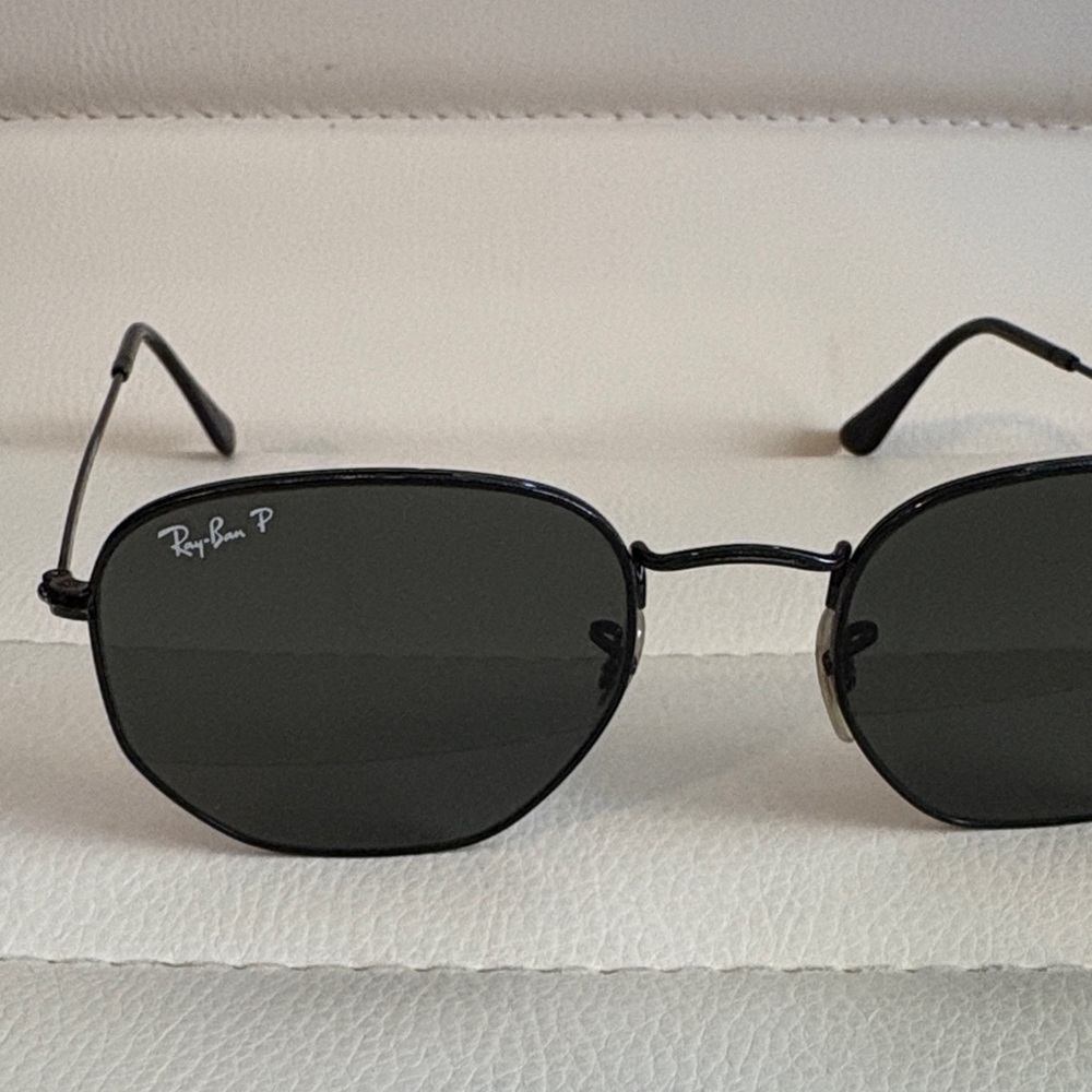 Ray-Ban Dark Hexagonal Sunglasses